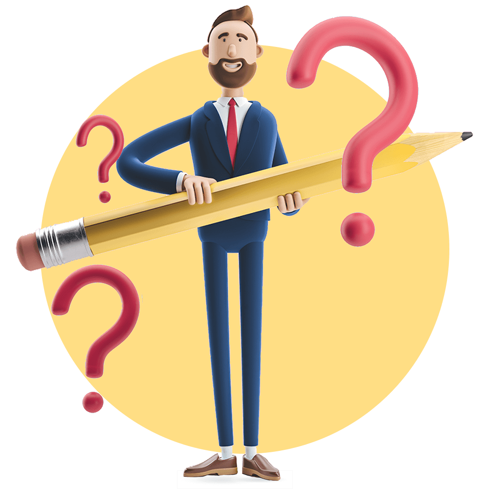 Vi hjælper gerne med at besvare spørgsmål